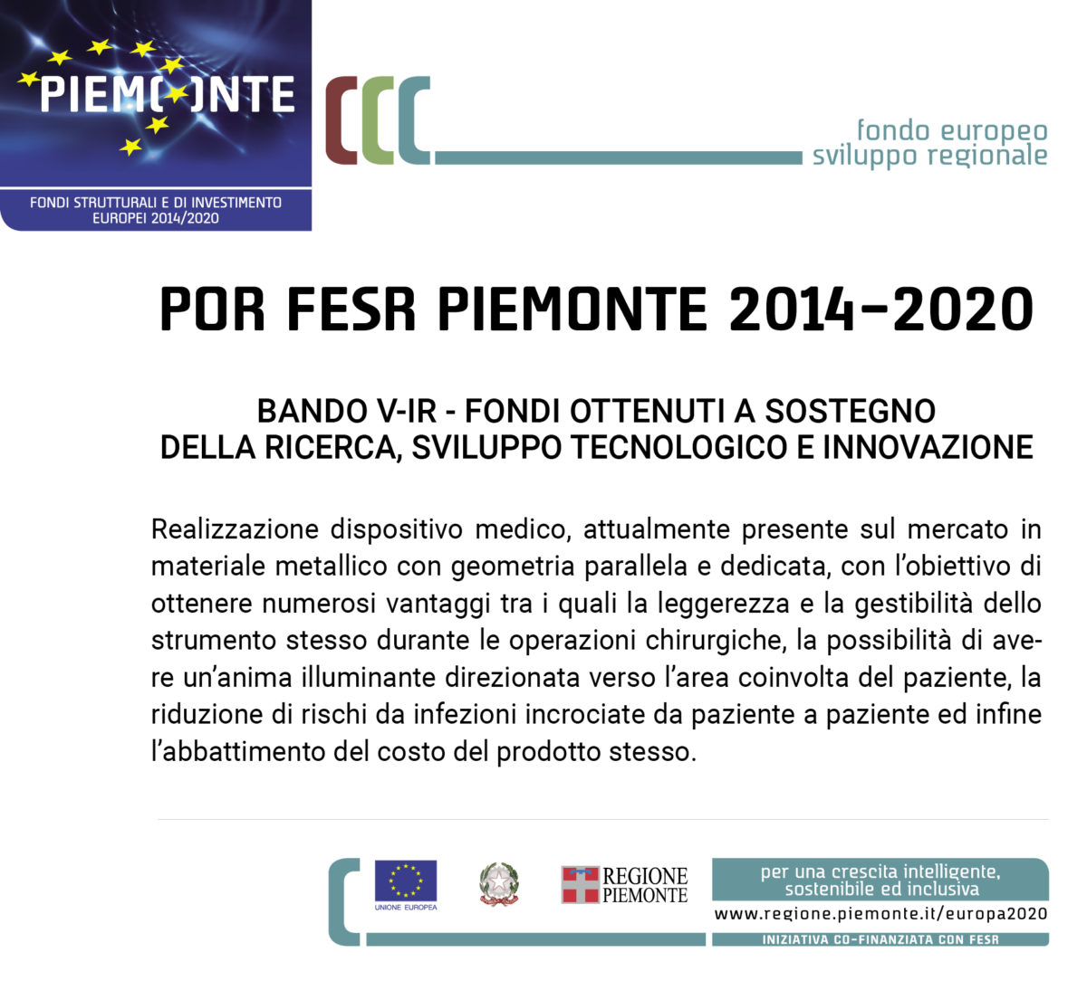 Fondo europeo sviluppo regionale