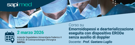 Corso su emorroidopessia senza doppler con dispositivo ERODe