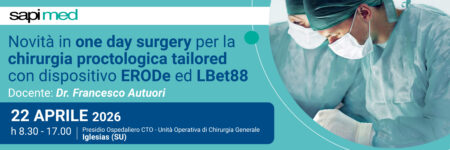 Novità in one day surgery per la chirurgia proctologica tailored con dispositivo ERODe ed LBett88