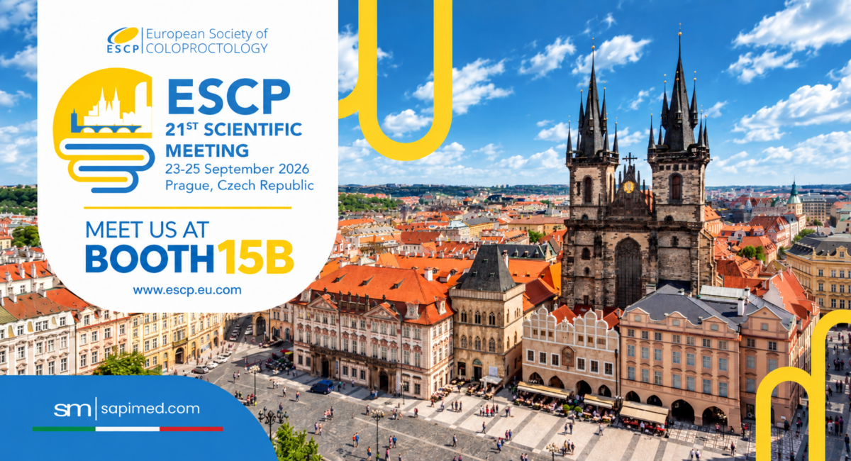 Dal 23 al 25 settembre saremo a Praga per ESCP 2026, tra innovazione, nuove soluzioni e una grande novità: l’anteprima della nostra nuova identità grafica. A pochi mesi dal 45° anniversario di Sapi Med, cambia la nostra immagine, ma restano gli stessi valori che da sempre ci accompagnano.