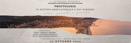 Proctologia in setting ambulatoriale e day surgery